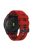 For Garmin Fenix 7 Pro / Fenix 7 Silicone Watch Bands Dual-Color Replacement Strap - Red+Black