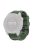 For Garmin Fenix 7 Soft Silicone Adjustable Watch Band Replacement Wrist Strap with Buckle - Army Green