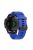 For Garmin Fenix 7 Wrist Band Quick Release Silicone Adjustable Watch Strap with Black Buckle - Dark Blue