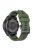 For Garmin Fenix 7/Epix Gen2/Descent G1/COROS VERTIX Silicone Watch Band Quick Release Wrist Strap Sports Watch Replacement Watchband - Dark Green