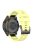 For Garmin Fenix 7/Epix Gen2/Descent G1/COROS VERTIX Silicone Watch Band Quick Release Wrist Strap Sports Watch Replacement Watchband - Yellow