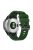 For Garmin Fenix 7/Epix Solid Color Quick Release Silicone Watch Band Replacement Wrist Strap 22mm - Army Green