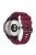 For Garmin Fenix 7/Epix Solid Color Quick Release Silicone Watch Band Replacement Wrist Strap 22mm - Wine Red