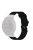 For Garmin Fenix 7S / 6S / 5S / Instinct 2S Breathable Canvas Watch Strap Smart Watch Band with Tool - Black