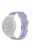 For Garmin Fenix 7S / 6S / 5S / Instinct 2S Breathable Canvas Watch Strap Smart Watch Band with Tool - Purple