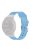 For Garmin Fenix 7S / 6S / 5S / Instinct 2S Breathable Canvas Watch Strap Smart Watch Band with Tool - Sky Blue