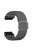 For Garmin Fenix 7S / 6S / 5S Stretchy Nylon Watch Strap Sport Wristbands with 20mm PC Connector - Grey