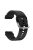 For Garmin Fenix 7S / 6S / 5S Watch Strap Silicone Breathable Replacement Bands with 20mm PC Connector - Black