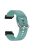 For Garmin Fenix 7S / 6S / 5S Watch Strap Silicone Breathable Replacement Bands with 20mm PC Connector - Light Green