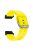 For Garmin Fenix 7S / 6S / 5S Watch Strap Silicone Breathable Replacement Bands with 20mm PC Connector - Yellow