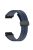 For Garmin Fenix 7S / 7S Solar / 6S / 5S Watch Strap Magnetic Buckle Silicone Band with 20mm PC Connector - Midnight Blue