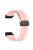 For Garmin Fenix 7S / 7S Solar / 6S / 5S Watch Strap Magnetic Buckle Silicone Band with 20mm PC Connector - Pink