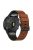 For Garmin Fenix 7X / 7X Pro / 6X Watch Band 26mm Leather + Silicone Replacement Wristband Strap - Brown+Black