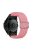 For Garmin Fenix 7X / Fenix 3 / 3 HR Nylon Watch Band Smart Bracelet 26mm Adjustable Strap with Buckle - Pink