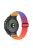 For Garmin Fenix 7X / Fenix 3 / Descent MK1 Elastic Nylon Watch Strap Smart Watch Band with Tool - Rainbow