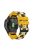 For Garmin Fenix 7X / Fenix 3 / Fenix 3 HR Silicone Watch Strap Football Pattern 26mm TPE Watch Band - Yellow