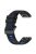 For Garmin Fenix 7X / Fenix 7X Pro Watch Band 26mm Waterproof Light Silicone Bracelet - Black+Blue