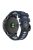 For Garmin Fenix 7X Dual-color Stylish Quick Release Silicone Watch Band Wrist Strap 26mm - Midnight Blue/Grey