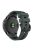 For Garmin Fenix 7X Dual-color Stylish Quick Release Silicone Watch Band Wrist Strap 26mm - Olive Green/Black