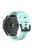 For Garmin Fenix 7X Dual-color Stylish Quick Release Silicone Watch Band Wrist Strap 26mm - Teal/Grey