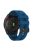 For Garmin Fenix 7X Pro / Fenix 7X Dual-Colors Sport Strap Silicone Breathable Wristband - Sapphire+Black