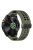 For Garmin Fenix 7X Pro / Fenix 7X Magnetic Buckle Replacement Band 26mm Silicone Strap - Army Green+Black