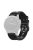 For Garmin Fenix 7X Quick Release Leather Coated Silicone Watch Band Replacement Wrist Strap 26mm - Black