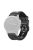 For Garmin Fenix 7X Quick Release Leather Coated Silicone Watch Band Replacement Wrist Strap 26mm - Dark Grey