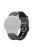 For Garmin Fenix 7X Quick Release Leather Coated Silicone Watch Band Replacement Wrist Strap 26mm - Grey