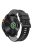 For Garmin Fenix 7X Quickfit 26mm Carbon Fiber Texture Watch Strap Adjustable Silicone Band - Black+Grey