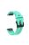 For Garmin Fenix 7X Silicone Watch Band 26mm Quick Release Metal Buckle Strap Replacement - Teal