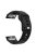 For Garmin Fenix 7X Soft Silicone Watch Strap Adjustable Wrist Band Replacement - Black