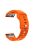 For Garmin Fenix 7X Soft Silicone Watch Strap Adjustable Wrist Band Replacement - Orange