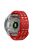 For Garmin Fenix 8 47mm / Fenix E 47mm Silicone Watchband Quick Release Buckle Dual Color Watch Strap - Red+Grey