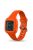 For Garmin Fit RJ3 / Vivofit JR3 Silicone Watch Band Pattern Printing Wrist Strap Replacement  - Orange