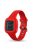 For Garmin Fit RJ3 / Vivofit JR3 Silicone Watch Band Pattern Printing Wrist Strap Replacement  - Red