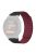 For Garmin Forerunner 220 / 230 / 235 / 735XT / 620 / 630 Silicone Strap Magnetic Smartwatch Bands - Black+Wine Red