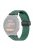 For Garmin Forerunner 220 / 230 / 235 / 735XT / 620 / 630 Watch Strap Magnetic Buckle Silicone Strap - Army Green