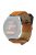 For Garmin Forerunner 220 / 230 / 235 / 735XT / 620 / 630 Watch Strap PU Leather Retro Texture Wristband Strap - Brown