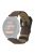 For Garmin Forerunner 220 / 230 / 235 / 735XT / 620 / 630 Watch Strap PU Leather Retro Texture Wristband Strap - Coffee