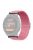 For Garmin Forerunner 220 / 230 / 235 / 735XT / 620 / 630 Watch Strap Stretchy Braided Nylon Band - Pink