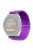 For Garmin Forerunner 220 / 230 / 235 / 735XT / 620 / 630 Watch Strap Stretchy Braided Nylon Band - Purple