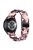 For Garmin Forerunner 245 / 245 Music Fashion D-Shape Resin Strap Bracelet Watchband - Glitter Purple