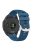 For Garmin Forerunner 256S Silicone Watch Strap 18mm Cross Stripe Replacement Strap - Dark Blue