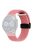 For Garmin Forerunner 265 / 255 / Vivoactive 4 / Venu 2 Nylon Watch Strap 22mm Replacement Watchband with Folding Buckle - Pink