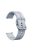 For Garmin Forerunner 265 / 255 / Vivoactive 4 / Venu 2 Silicone Watch Strap 22mm Watch Band with Square Buckle - Light Grey