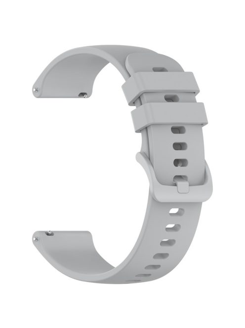 For Garmin Forerunner 265 / Forerunner 255 Silicone Watch Band 22mm Quick Release Replacement Strap - Grey