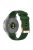 For Garmin Forerunner 265S / 255S / Venu 2S Silicone Watch Band 18mm Texture Replacement Watch Strap - Army Green