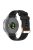 For Garmin Forerunner 265S / 255S / Venu 2S Silicone Watch Band 18mm Texture Replacement Watch Strap - Black