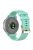 For Garmin Forerunner 265S / 255S / Venu 2S Silicone Watch Band 18mm Texture Replacement Watch Strap - Green